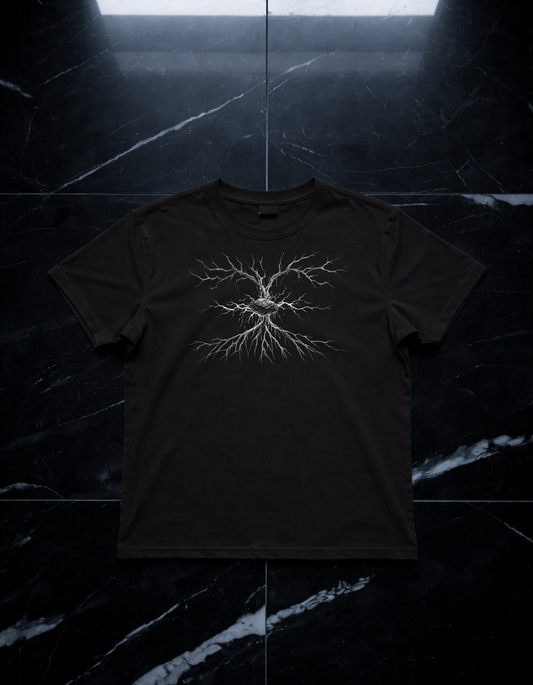Neuro Root Black Tee