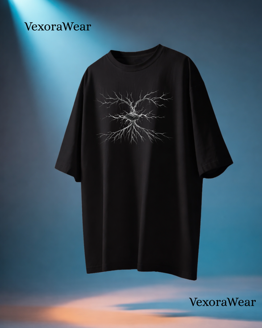Neuro Root Black Tee